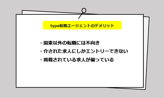 type転職エージェントの口コミ・サービスからわかるデメリット