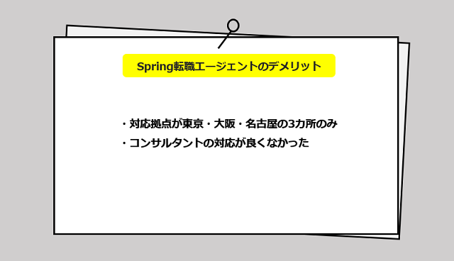 Spring転職エージェント（アデコ）口コミとサービスからわかる2つのデメリット