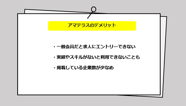 アマテラスの口コミ・サービスからわかる3つのデメリット