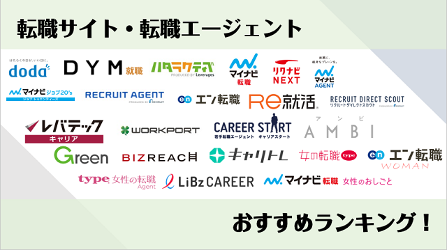 代向けの転職サイト エージェントおすすめランキング 選び方と転職に成功する秘訣を徹底比較 リクらく