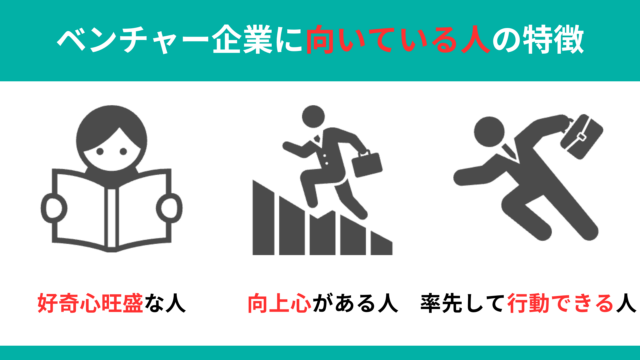 高卒でベンチャー企業への就職に向いている人の特徴