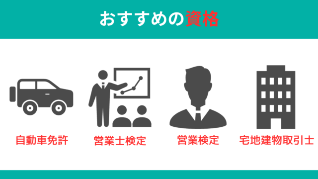 高卒から営業職に就職する際におすすめの資格